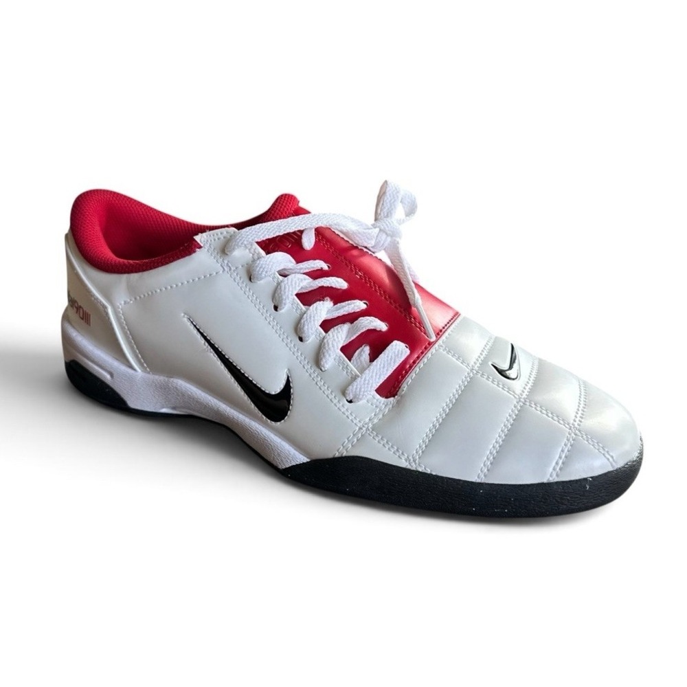 Nike Total 90 White Black Gym Red Men Casual Lifestyle Shoes Sneakers Size 11